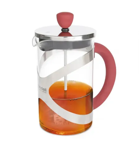 Cafetiera French Press Rondell RDS-935, 0,6L, Rosu