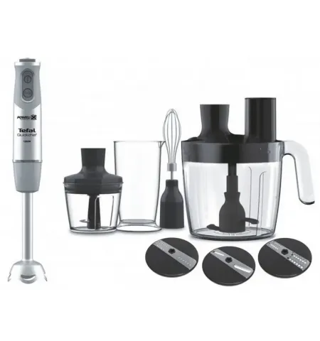 Blender de m?na Tefal Quickchef, Argintiu / Negru