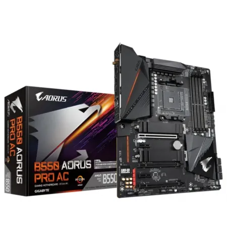 Материнская плата Gigabyte B550 AORUS PRO AC, AM4, AMD B550, ATX