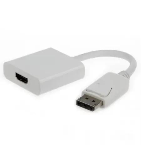 Adaptor Video Cablexpert A-DPM-HDMIF-002-W, DisplayPort (M) - HDMI (F), 0,1 m, Alb