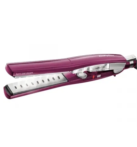 Placa de indreptat parul BaByliss iPro 230 steam ST292E, Violet