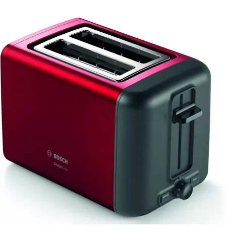 Toaster Bosch DesignLine TAT3P424, Rosu