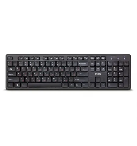 Tastatura SVEN KB-E5800W, Fara fir, Negru