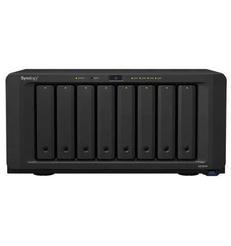 Stocare atasata la retea SYNOLOGY DS1819+, Negru