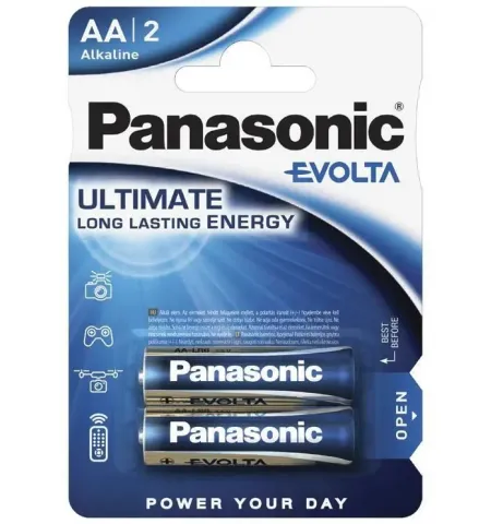 Батарейки Panasonic LR6EGE, AA, 2шт.