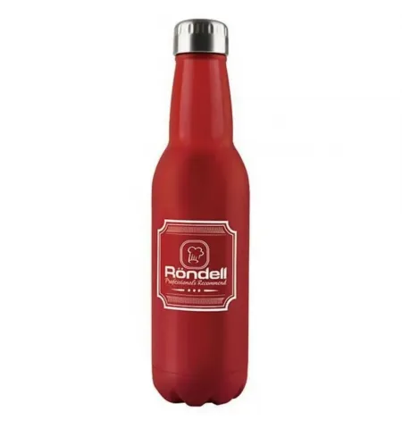 Termos Rondell Bottle, 0,75L, Rosu