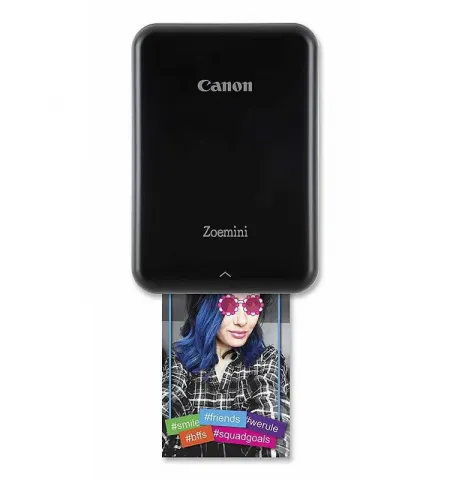 Фотопринтер Canon Zoemini, 5 x 7,5 cm, Чёрный