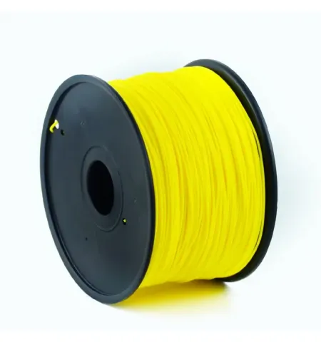 Термопластическая нить Gembird 3DP-PLA3-01-Y, PLA, Желтый, 3.0 mm, 1 кг