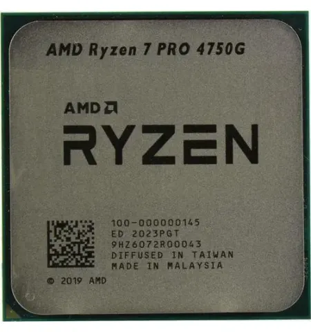 Procesor AMD Ryzen 7 PRO 4750G, Radeon Graphics, 8 GPU cores, fara cooler | Tray