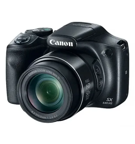 Aparat Foto Compact Canon PowerShot SX540 HS, Negru