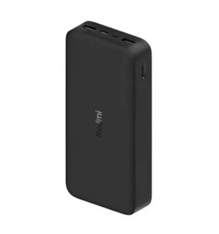 Портативное зарядное устройство Xiaomi Power Bank Redmi, 20000мА·ч, Чёрный