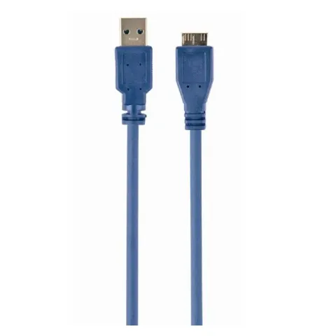 Кабель для зарядки и синхронизации Cablexpert CCP-mUSB3-AMBM-10, USB Type-A/Micro BM, 3м, Синий