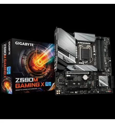 Материнская плата Gigabyte Z590M GAMING X, LGA1200, Intel Z590, Micro-ATX