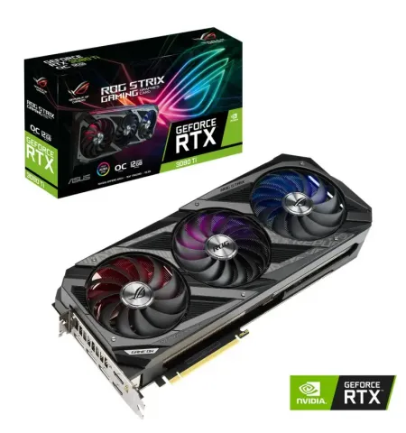 Placa Video ASUS ROG-STRIX-RTX3080TI-O12G-GAMING, 12GB GDDR6X 384bit