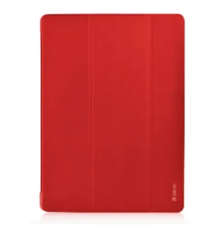 Husa pentru tableta Devia Smart Magnet iPad Pro, 12,9", Poliuretan, Rosu