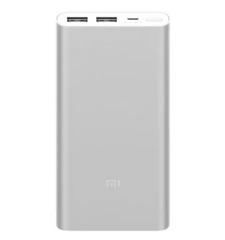 Acumulator extern Xiaomi Power Bank 2S, 10000mAh, Argintiu