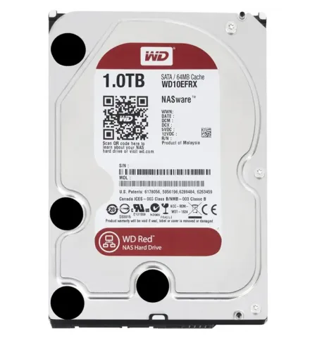 Unitate HDD Western Digital WD Red Plus, 3.5", 1 TB