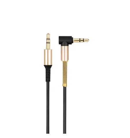 Cablu audio Xpower UPA02, 3.5 mm - 3.5 mm, 1m, Negru