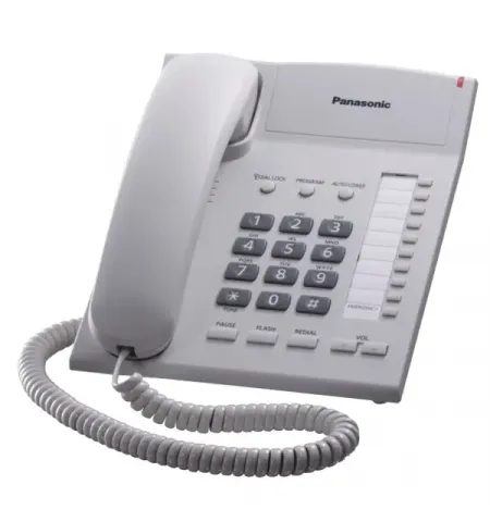 Telefon cu fir Panasonic KX-TS2382, Alb