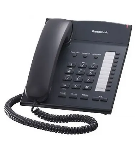 Telefon cu fir Panasonic KX-TS2382, Negru