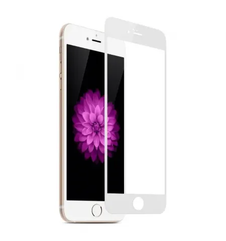 Защитное стекло Xcover iPhone 6/7/8 Plus 3D Zero Frame, Белый