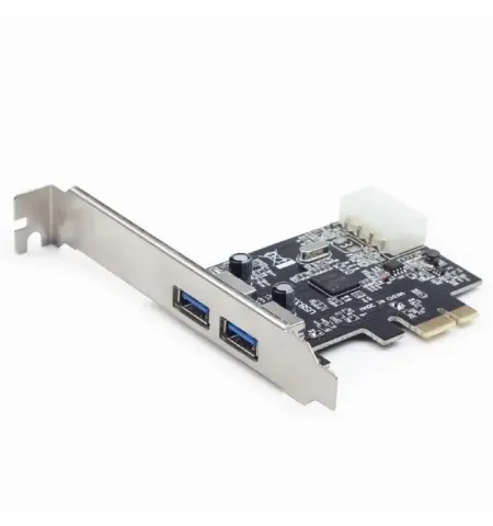 Карта расширения PCI-Express Gembird UPC-30-2P, Чёрная