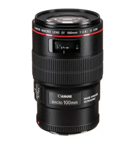 Объектив Canon EF 100mm f/2.8L Macro IS USM