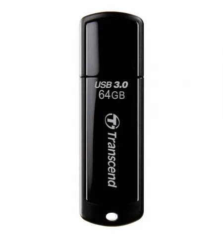 USB Flash накопитель Transcend JetFlash 700, 64Гб, Чёрный