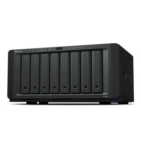 Stocare atasata la retea SYNOLOGY DS1821+, Negru