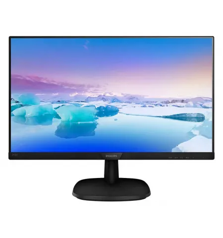 23,8" Монитор PHILIPS 243V7QJABF, IPS 1920 x 1080 Full-HD, Чёрный