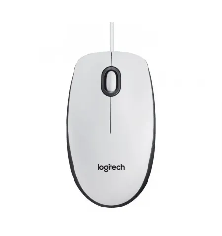 Mouse Logitech M100, Alb