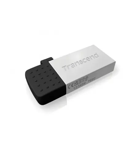 USB Flash накопитель Transcend JetFlash 380, 64Гб, Серебристый