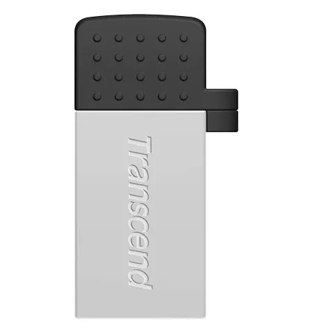USB Flash накопитель Transcend JetFlash 380, 32Гб, Серебристый
