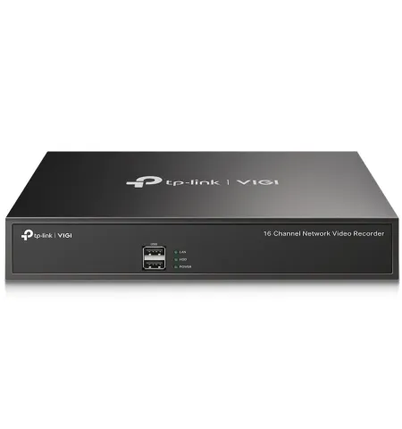 Видеорегистратор TP-LINK VIGI NVR1016H, Чёрный