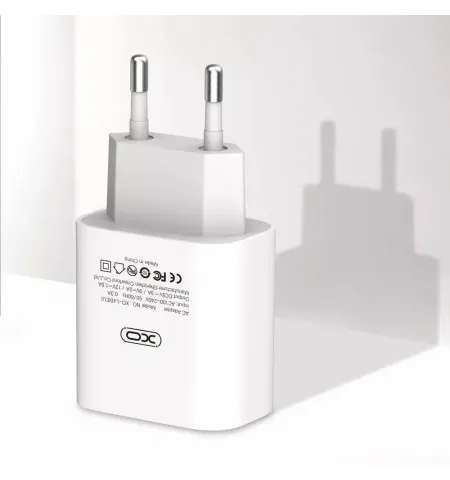 Зарядное устройство XO L40, 18Вт, Белый