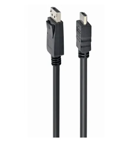 Cablu Video Cablexpert CC-DP-HDMI-1M, DisplayPort (M) - HDMI (M), 1m, Negru