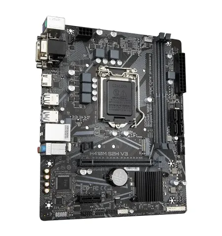 Материнская плата Gigabyte H410M S2H V3, LGA1200, Intel H510, Micro-ATX