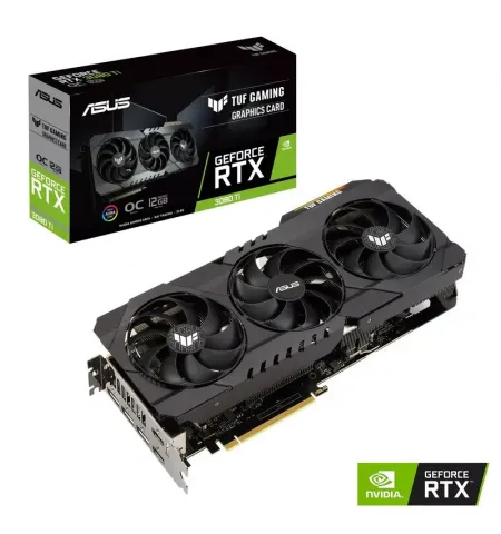 Видеокарта ASUS TUF-RTX3080TI-O12G-GAMING, 12ГБ GDDR6X 384бит