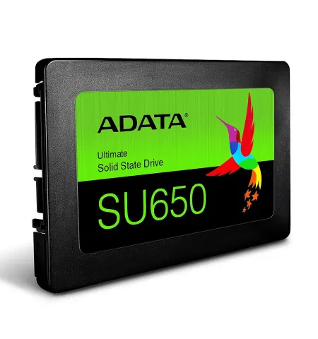 Накопитель SSD ADATA Ultimate SU650, 256Гб, ASU650SS-256GT-R