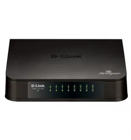 Switch de retea D-Link DES-1016A, 16x 10/100 Mbps