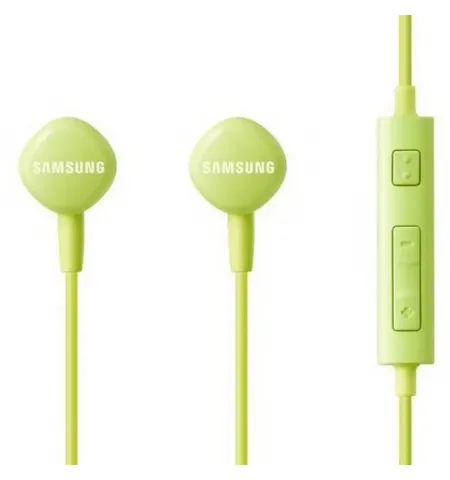 Гарнитура для мобильных телефонов Samsung HS1303, Проводной аналоговый, Зелёный
