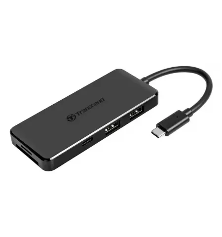 USB-концентратор Transcend HUB5C, Чёрный