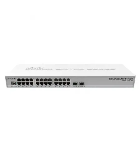 Comutator Router MikroTik CRS326-24G-2S+RM, Alb