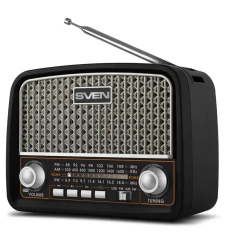 Портативное радио SVEN SRP-555, Чёрный