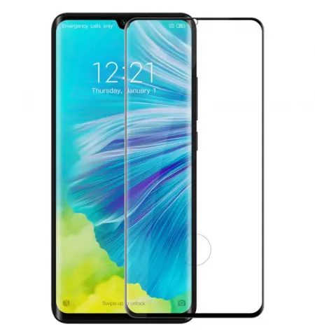 Защитное стекло Nillkin Mi Note 10/Pro/Lite 3D CP + Max - Tempered Glass, Чёрный