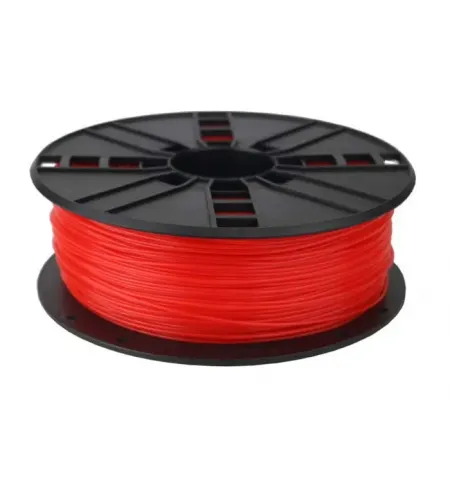 Filament pentru imprimanta 3D Gembird 3DP-PLA1.75-01-FR, PLA, Rosu Fluorescent, 1.75 mm, 1kg