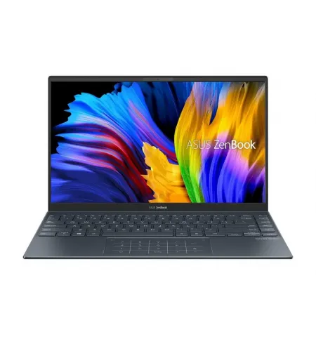 Ноутбук 14" ASUS Zenbook 14 UM425UA, Pine Grey, AMD Ryzen 5 5500U, 8Гб/512Гб, Windows 10 Home 64-bit, Russian