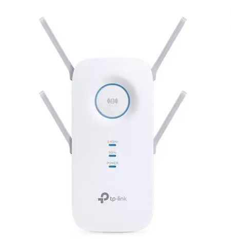 Усилитель Wi?Fi сигнала TP-LINK RE650, 800 Мбит/с, 1733 Мбит/с, Белый