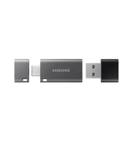 USB Flash накопитель Samsung DUO Plus, 32Гб, Чёрный/Серый