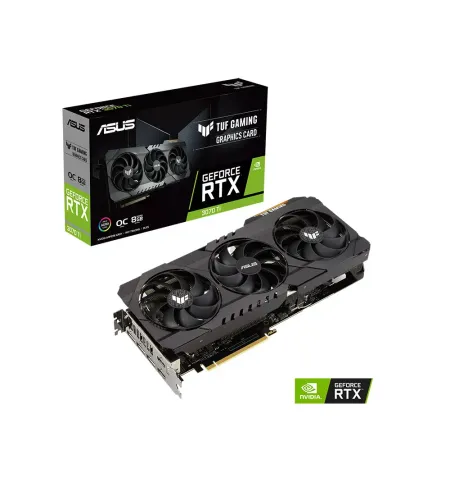 Видеокарта ASUS TUF-RTX3070TI-O8G-GAMING,  8GB GDDR6X 256бит